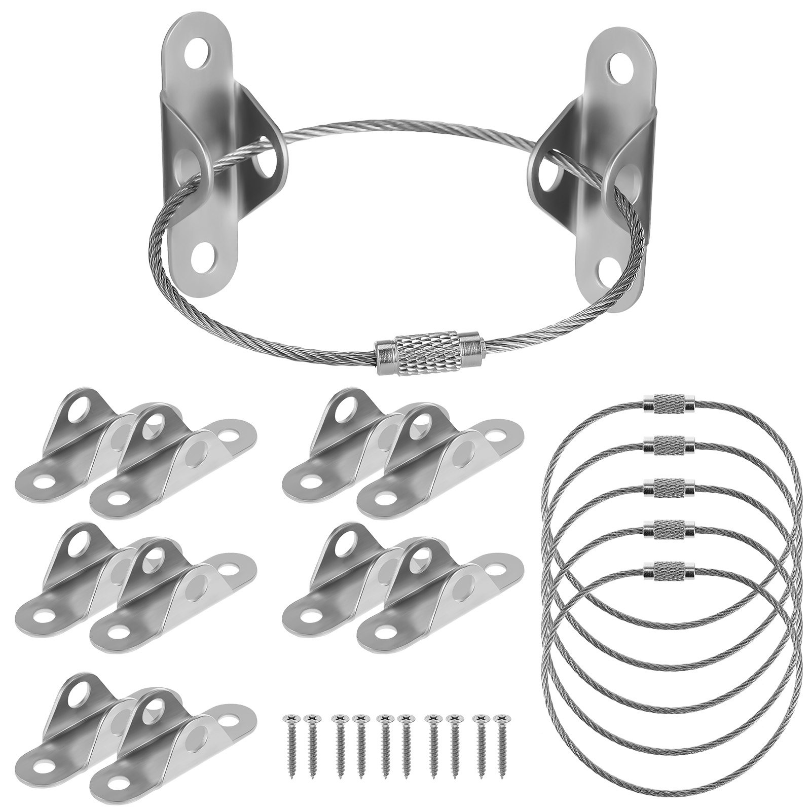 Earthquake Anchor Strap - 6 Juegos de Anclajes de Seguridad