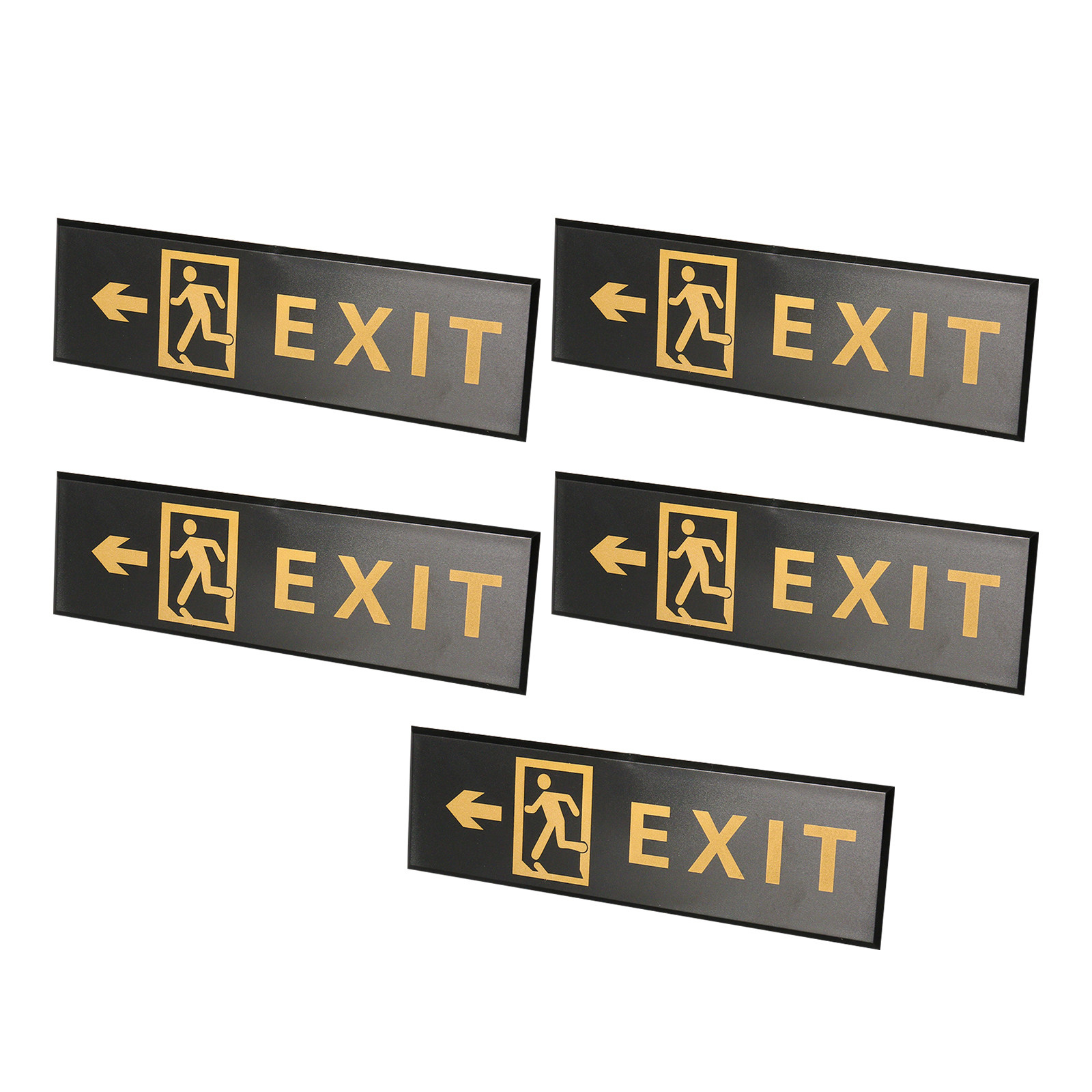 5 piezas de letreros de salida - Emergency Exit Sign reseña y precio