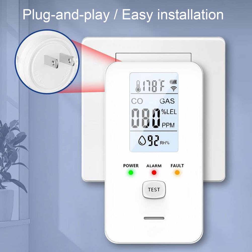 Detector de Gas Natural y Monó - Co Detector Plug reseña y precio