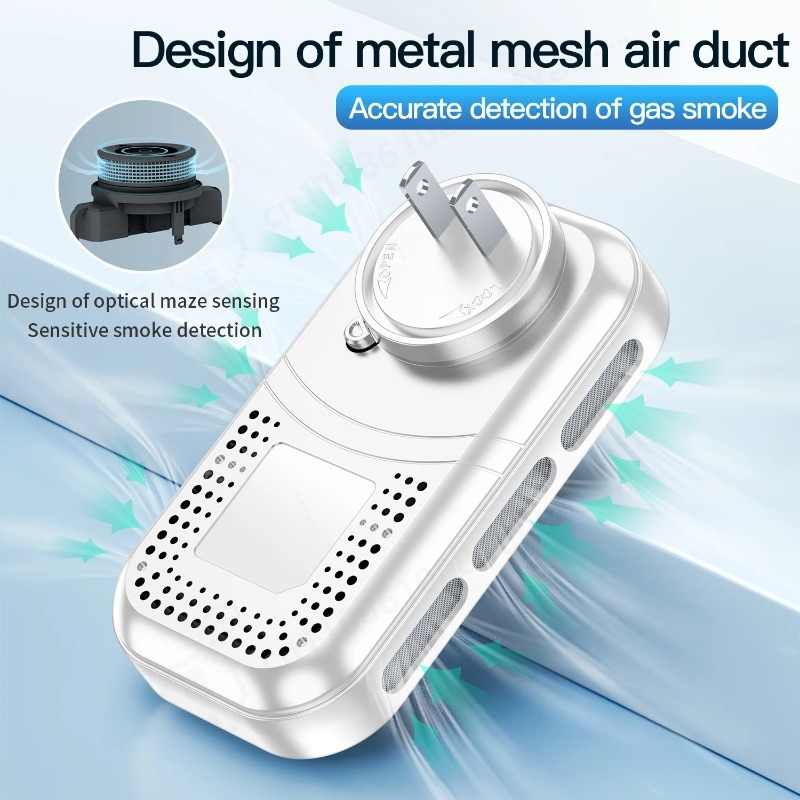 Detector de Gas Portátil 6 en  - Co Detector Plug reseña y precio