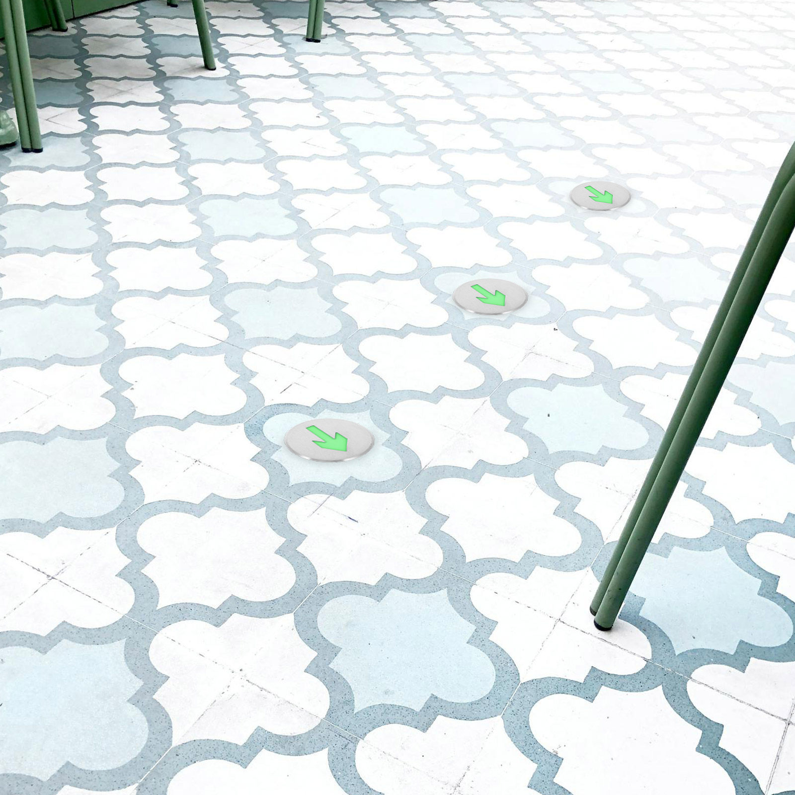 Señal de Seguridad de Piso con - Emergency Exit Sign reseña y precio
