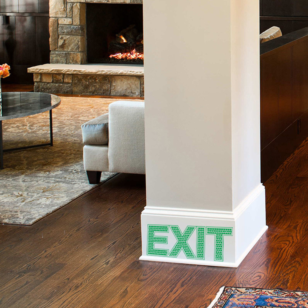 Adhesivo Luminoso de Pared par - Emergency Exit Sign reseña y precio
