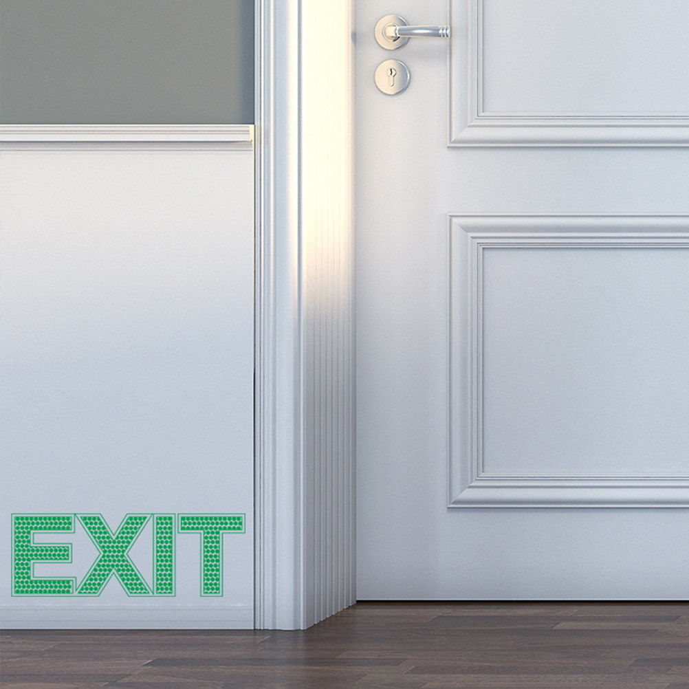 Adhesivo Luminoso de Pared par - Emergency Exit Sign reseña y precio